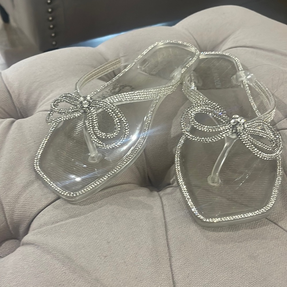 Juned Embellished Flip Flop Steve Madden